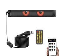 Ylnailky Occhi Per Parabrezza Auto - Occhi LED Flessibili Parabrezza | Esterni Veicoli per Barre SUV RV Vetro Eventi Feste Negozi