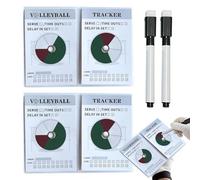 Ylnailky Traccia Rotazione Pallavolo - Allenamento Strategico Schemi di Rotazione | Attrezzatura Allenamento Libro Registro Prestazioni Cancellabile