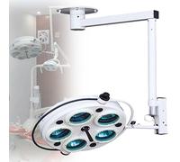 ylpddmm Luce per Visita Medica, lampade per Visita Senza Ombre, Luce dell'esame Medico della chirurgia chirurgica Montato a soffitto, 60.000-120.000 Lux, Rotazione a 360°, Luce Fredda