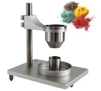 ylpddmm Misuratore di Portata Hall, misuratore di densità apparente per polveri e misuratore di Portata con Imbuto, per testare Portata e densità apparente,5mm-Stainlesssteel