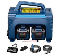 ylpddmm Saldatrice a Batteria, saldatrice MMA Arc 160A a Batteria, saldatrice a elettrodo Inverter IGBT Portatile con avviamento a Caldo, saldatrice a Anima, per lavori Fai da Te all'aperto