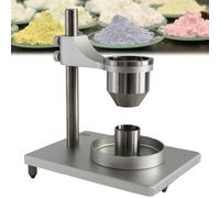ylpddmm Testatore di capacità di Flusso delle polveri, misuratore di Portata Hall, misuratore di densità apparente per polveri per testare Portata e densità apparente,2.5mm-Stainlesssteel