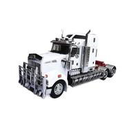 YLQERZ 1:32 Per T909 Camion Trattore Lega Modello Di Auto Statica Ornamenti Di Fusione Di Metallo Statico Decorativi Da Collezione(White)