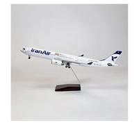 YLQERZ Aerei in Metallo in Miniatura 1/135 per L'esposizione di Modelli Aerei in Resina Pressofusa Iran Air 330 in Asia con Base per Decorazioni per La Casa per visualizzazione(with Light)