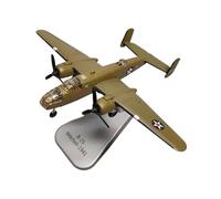YLQERZ Aerei in Metallo in Miniatura 1/144 per B25 Mitchell Bomber Modello in Lega Modello Aereo Giocattolo Collezione per Appassionati Modelli Militari per visualizzazione
