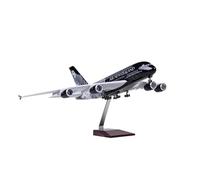 YLQERZ Aerei in Metallo in Miniatura 1:160 Bilancia per Il Modello Pressofuso in Resina A380 Nuova Zelanda Airbus Aereo Collezione Display Visualizzazione per visualizzazione(No Light)