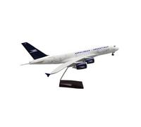YLQERZ Aerei in Metallo in Miniatura 1:160 per Il Modellino Aeromobile Airbus A380 Argentina Macchina per Pressofusione A Luce LED Raccolta Come Modello per visualizzazione(No Light)