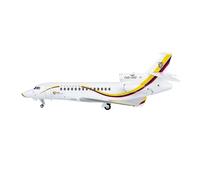 YLQERZ Aerei in Metallo in Miniatura 1:200 per Air Force Dassault Falcon 7X Diecasts Decorazioni per Ufficio in Metallo per visualizzazione