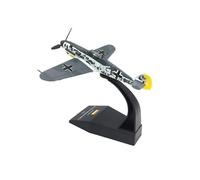 YLQERZ Aerei in Metallo in Miniatura 1:72 per Il Modello di Caccia in Lega di Simulazione BF109 della Seconda Guerra Mondiale Tedesco Finito War Thunder per visualizzazione(Style 2)