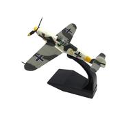 YLQERZ Aerei in Metallo in Miniatura 1:72 per Il Modello di Caccia in Lega di Simulazione BF109 della Seconda Guerra Mondiale Tedesco Finito War Thunder per visualizzazione(Style 1)