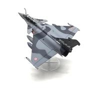 YLQERZ Aerei in Metallo in Miniatura 1:72 per Il Rafale B Dell'aeronautica Militare Francese Versione Mimetica Biposto del Rafale Modelli di Caccia in Lega per visualizzazione