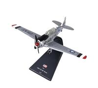 YLQERZ Aerei in Metallo in Miniatura 1/72 per La Seconda Guerra Mondiale 1953 T6 LT-6G Texan Fighter Modello Aereo da Caccia dell'Esercito della Marina per visualizzazione