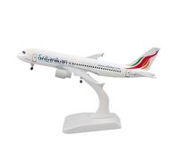 YLQERZ Aerei in Metallo in Miniatura 20 Cm per A320 Sri Lanka 320 Airlines Replica di Aeromobili in Metallo Materiale in Lega 1:400 Serie Aviazione per visualizzazione