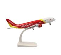 YLQERZ Aerei in Metallo in Miniatura 20 Cm per A320 Vietnam Airlines Modello 320 Airlines Replica di Aeromobile in Metallo Materiale in Lega 1:400 per visualizzazione
