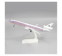 YLQERZ Aerei in Metallo in Miniatura 20 Cm per MD11 Modello di Aereo Giocattolo con Base in Lega Pressofusa per Collezionisti di Souvenir per Adulti per visualizzazione