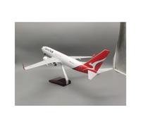 YLQERZ Aerei in Metallo in Miniatura 47 Cm per B737-800 Australia 737 Aereo Diecast Modello Kit Aereo con Supporto Modello Display Collezionabile per visualizzazione(with Light)