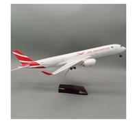 YLQERZ Aerei in Metallo in Miniatura 47 Cm per Mauritius Airplane Model 350 A350 Dreamliner Aircraft Replica Collection in Resina per visualizzazione(with Light)