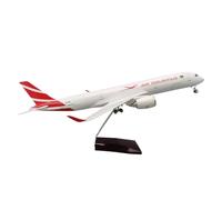 YLQERZ Aerei in Metallo in Miniatura 47 Cm per Mauritius Airplane Model 350 A350 Dreamliner Aircraft Replica Collection in Resina per visualizzazione(No Light)