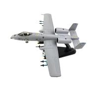 YLQERZ Aerei in Metallo in Miniatura Aereo da Caccia in Metallo Pressofuso in Scala 1:100 per A10 Thunderbolt II Modello di Aereo Giocattolo per visualizzazione