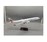 YLQERZ Aerei in Metallo in Miniatura Aereo Giocattolo 47CM Scala 1:135 per Modello 330 A330 SriLankan W Base Wheel Resin Assembly Aircraft per visualizzazione(with Light)