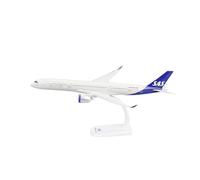 YLQERZ Aerei in Metallo in Miniatura Aereo Giocattolo Modello di Assemblaggio in ABS A350 in Scala 1/200 per Collezione con Supporto Staccabile per visualizzazione