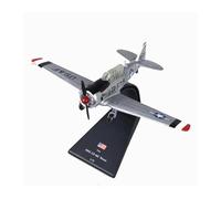 YLQERZ Aerei in Metallo in Miniatura Collezione Aeroplani Modello Caccia dell'Esercito Texano T6 LT-6G del 1953 Pressofuso 1/72 della Seconda Guerra Mondiale per visualizzazione