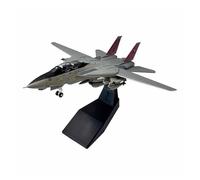 YLQERZ Aerei in Metallo in Miniatura Collezione di Modelli di Aerei in Metallo Pressofuso Grumman F14 Tomcat Bombcat Fighter in Scala 1/100 per visualizzazione(Style 2)