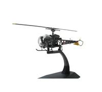 YLQERZ Aerei in Metallo in Miniatura Collezione Modelli Aeromobili Giocattolo in Lega Elicottero H-13H Sioux in Scala 1/72 Pressofuso Espositore Decorativo per visualizzazione