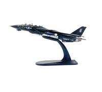 YLQERZ Aerei in Metallo in Miniatura Giocattolo da Collezione in Lega Pressofusa in Scala 1/100 per F-14A VX-4 con Ali Variabili Scambiabili per visualizzazione