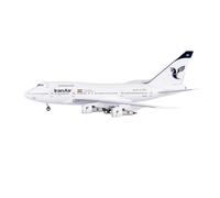 YLQERZ Aerei in Metallo in Miniatura Modelli Pressofusi in Scala 1:400 per Iran B747SP EP-IAC Volo Finale Aereo in Metallo Collezione Souvenir in Lega per visualizzazione