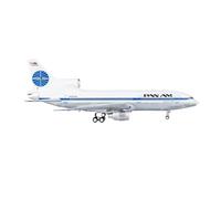 YLQERZ Aerei in Metallo in Miniatura Modellini di Aerei da Collezione in Metallo Pressofusi in Scala 1:400 per Pan Am Lockheed L-1011-500 N503PA per visualizzazione