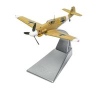 YLQERZ Aerei in Metallo in Miniatura Modello Aereo da Caccia Bf109G-2 in 1/72 per Collezionisti Appassionati Aerei Adulti Souvenir Decorazioni E Giocattoli per visualizzazione
