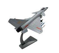 YLQERZ Aerei in Metallo in Miniatura Modello Aereo Finito Decorazione Statica Souvenir Pressofuso in Scala 1:48 per Il Caccia J10 Dell'Aeronautica Militare per visualizzazione