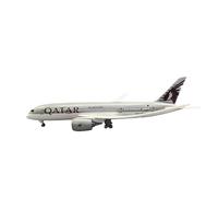 YLQERZ Aerei in Metallo in Miniatura Modello Aereo Giocattolo da 47 Cm per La Compagnia Aerea Qatar Air B787 Dreamliner Replica in Resina in Scala 1/130 per visualizzazione(No Light)