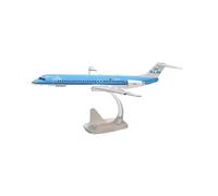 YLQERZ Aerei in Metallo in Miniatura Modello Aereo per L'aviazione Fokker FK-100 1:100 Utilizzabile Come Decorazione per La Casa E Come Accessorio per visualizzazione