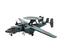 YLQERZ Aerei in Metallo in Miniatura Modello Aereo Trasporto KJ-600 1:72 per Commemorativa del 600° Aereo Allerta Precoce della Polizia Aerea per visualizzazione