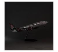 YLQERZ Aerei in Metallo in Miniatura Modello di Aereo Boeing B737 Kenya in Resina Pressofusa Scala 1:85 47 Cm con Luci E Ruote per visualizzazione(with Light)