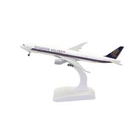 YLQERZ Aerei in Metallo in Miniatura Modello di Aereo da 18 Cm in Scala 1:400 per Aereo Passeggeri B777-300ER della Singapore Airlines con Ruote per visualizzazione