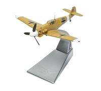 YLQERZ Aerei in Metallo in Miniatura Modello di Aereo da Caccia Bf109G-2 in Scala 1/72 per Collezionisti di Souvenir Decorazioni E Giocattoli per Adulti per visualizzazione