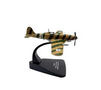 YLQERZ Aerei in Metallo in Miniatura Modello di Aereo da Caccia Fiat G55 in Lega Pressofusa in Scala 1:72 Prodotto da Collezione Ornamento Statico per visualizzazione
