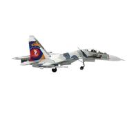 YLQERZ Aerei in Metallo in Miniatura Modello di Aereo da Combattimento Militare in Lega Pressofusa Su-30MK2 Su-30 Air Force in Scala 1:72 per visualizzazione