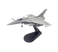 YLQERZ Aerei in Metallo in Miniatura Modello di Aereo in Metallo Pressofuso Dassault Rafale C Fighter Air Force Scala 1/100 per La Francia da Collezione per visualizzazione