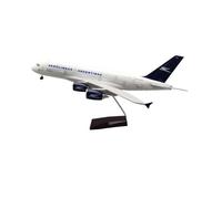 YLQERZ Aerei in Metallo in Miniatura Modello di Aeromobile Airbus A380 Argentine Airlines in Scala 1:160 Macchina per Pressofusione Decorazione Souvenir per visualizzazione(with Light)