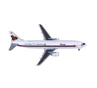 YLQERZ Aerei in Metallo in Miniatura Modello di Aeromobile in Lega Pressofusa in Scala 1:400 per Thai Airways B737-400 HS-TDJ Decorazione Espositiva per visualizzazione