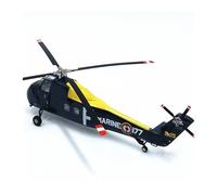 YLQERZ Aerei in Metallo in Miniatura Modello di Elicottero H-34 del Corpo dei Marines Francese in Scala 1:72 Modello 37013 Giocattolo da Collezione per visualizzazione