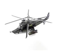YLQERZ Aerei in Metallo in Miniatura Modello Finito Aereo da Combattimento Ka-50 Dell'aeronautica Militare Russa in Scala 1:72 Souvenir Giocattolo per Adulti per visualizzazione