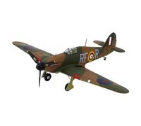 YLQERZ Aerei in Metallo in Miniatura Modello in Lega Hawker Hurricane MK.I Pressofuso in Scala 1:48 per Souvenir da Tavolo per Adulti per visualizzazione