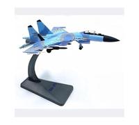 YLQERZ Aerei in Metallo in Miniatura Modello in Lega Pressofusa 1:144 per Il Modello Caccia Russo SU35 Super Fighter Decorazione Statica Souvenir per Adulti per visualizzazione