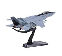 YLQERZ Aerei in Metallo in Miniatura Modello in Lega Pressofusa 1:72 per Il Caccia F-14A della Marina Militare VF-33 Star Warrior Souvenir per Adulti per visualizzazione