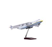 YLQERZ Aerei in Metallo in Miniatura Modello Replica in Resina Aeroplano Simulazione Velivolo da Trasporto Antonov AN-225 Mriya in Scala 1/200 da 42 Cm per visualizzazione